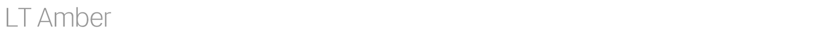 LT Amber font preview